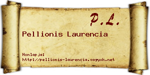 Pellionis Laurencia névjegykártya